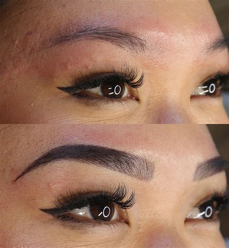 Before and after photo of Combo Brows from Beautiful Brow Boutique ...