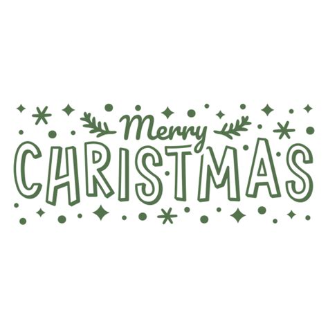 Merry christmas PNG & SVG Transparent Background to Download