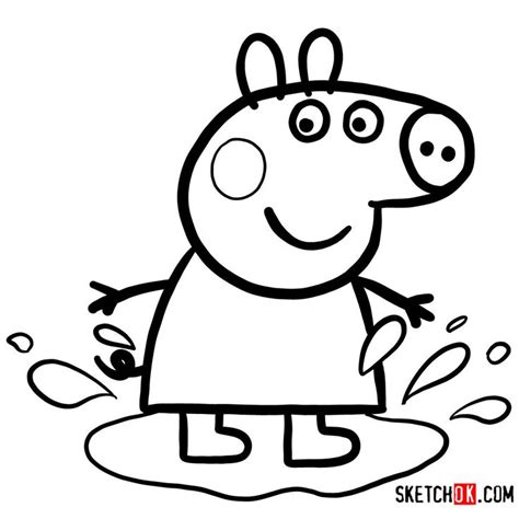 Pin on How to draw Peppa Pig characters