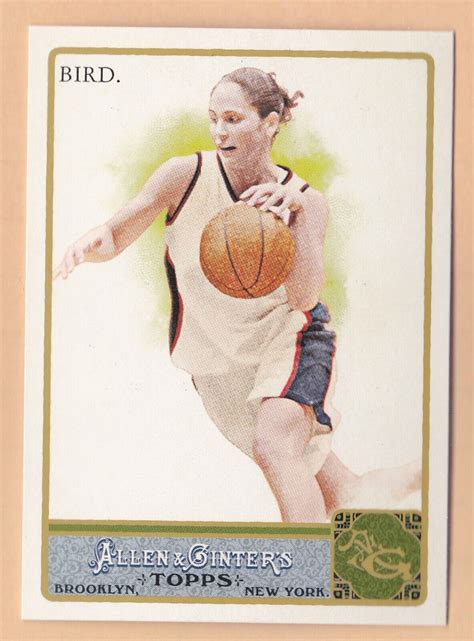 SUE BIRD ROOKIE CARD Topps Allen & Ginter's Basketball WNBA SEATTLE ...