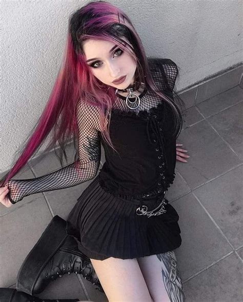 Pin by Noir Dark on Goth | Gothic fashion women, Goth women, Cute goth