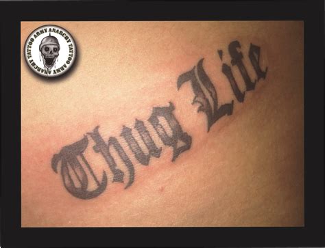 Thug Life | Tattoo quotes, Tattoos, Thug life