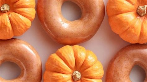 Krispy Kreme Brings Back Pumpkin Spice Original Glazed Doughnuts Due to ...