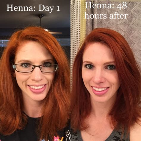 Henna hair day 1 and day 3! | Henna hair dyes, Henna hair, Henna hair color