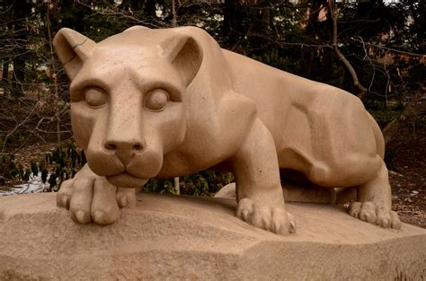 Visit the Nittany Lion Shrine during your visit to Happy Valley! # ...