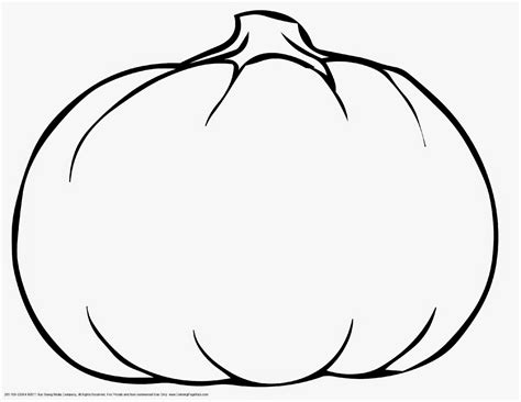 Printable Pumpkin Clipart Black And White