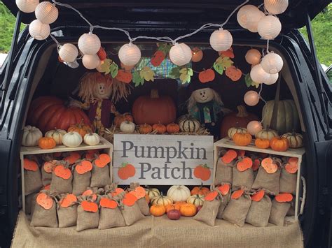 Pumpkin patch themed trunk or treat #pumpkinpatch Pumpkin patch themed ...