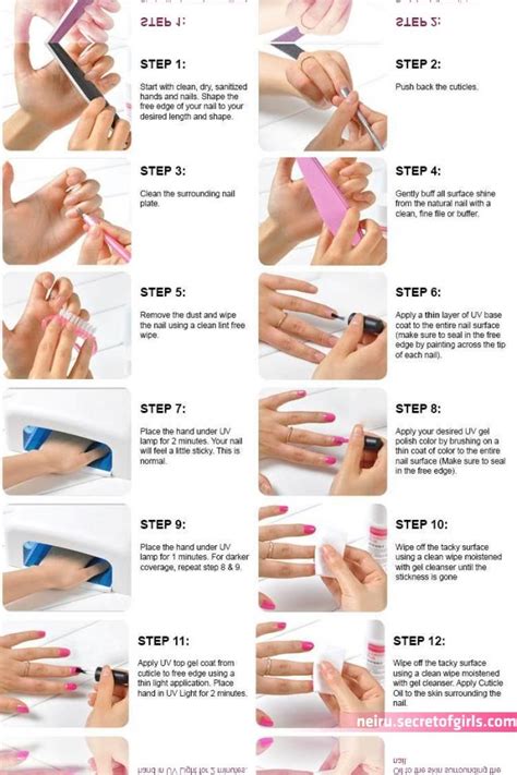 How To Do Acrylic Nails At Home Step By Step - Acrylic nails has been ...