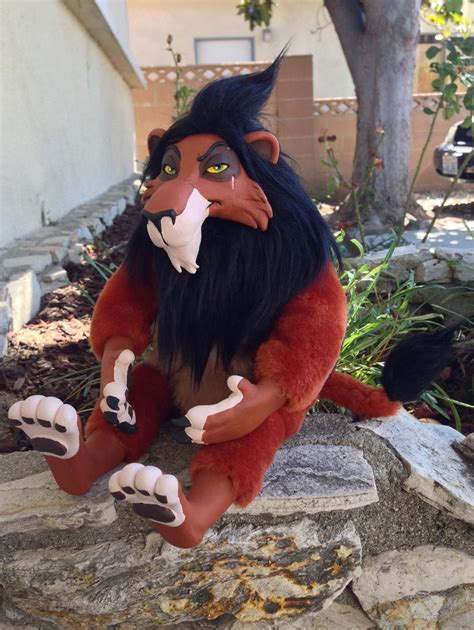 Plush Scar From The Lion King by WickedSairah on DeviantArt