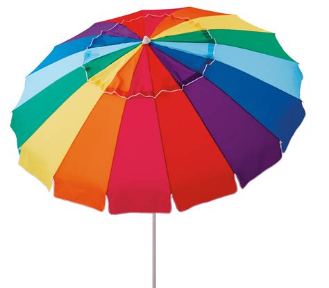 Mainstays 8 ft. Vented Tilt Rainbow Beach Umbrella with UV Protection ...