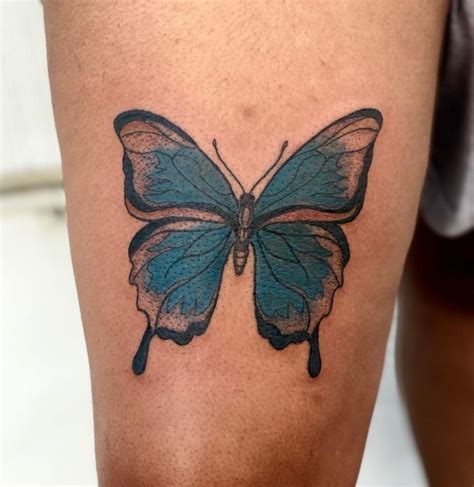 101 Best Blue Butterfly Tattoo Ideas You'll Have To See To Believe ...