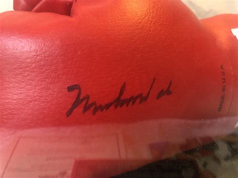 Muhammad Ali Autographed Red Everlast Old Vintage Boxing Gloves ...