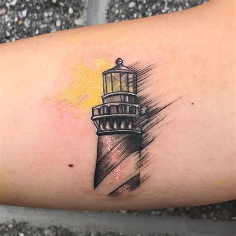 Share 70+ simple lighthouse tattoo latest - in.coedo.com.vn