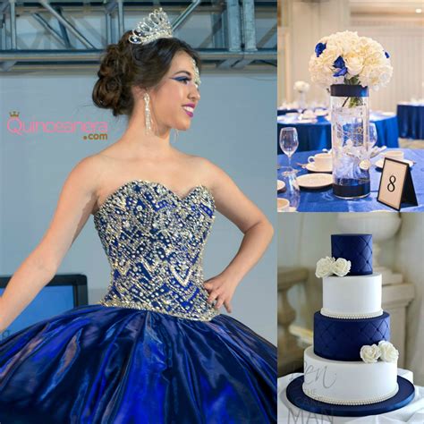 Navy Blue Quinceanera themes | Dresses Images 2022