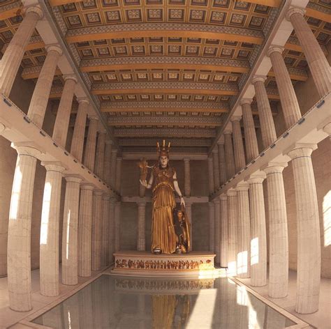 Parthenon interior | Parthenon, Ancient greek architecture, Parthenon ...