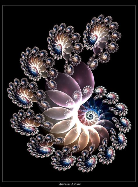 Sparkling Spirals 1 | Fractals, Diy diamond painting, Fractal art