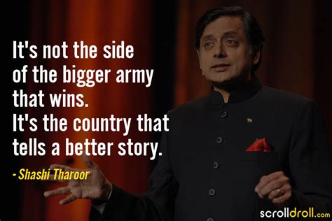 30 Powerful Shashi Tharoor Quotes About The Idea India