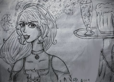 Madam Rosmerta by kaorisayzsmile on DeviantArt