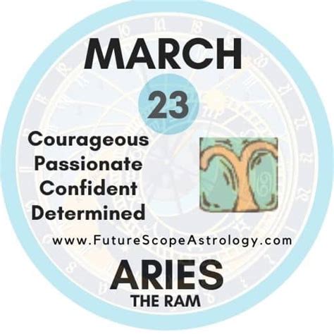 March 23 Zodiac (Aries) Birthday: Personality, Birthstone ...