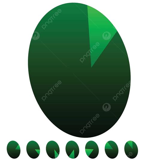 Segmented Circle Radar Or Sonar Display With Rotating Empty Screen ...