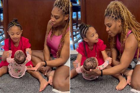 Serena Williams Shares Sweet Video of Daughter Olympia Giving Little ...