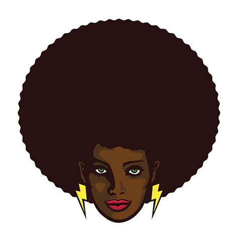 11,700+ Cartoon Of The Hairstyles For Afros Stock Illustrations ...