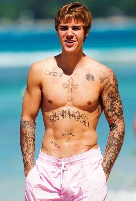 Justin Bieber Tattoo All - Wiki Tattoo