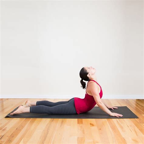 Cobra Pose | Yoga Sequence For Stress | POPSUGAR Fitness Photo 7