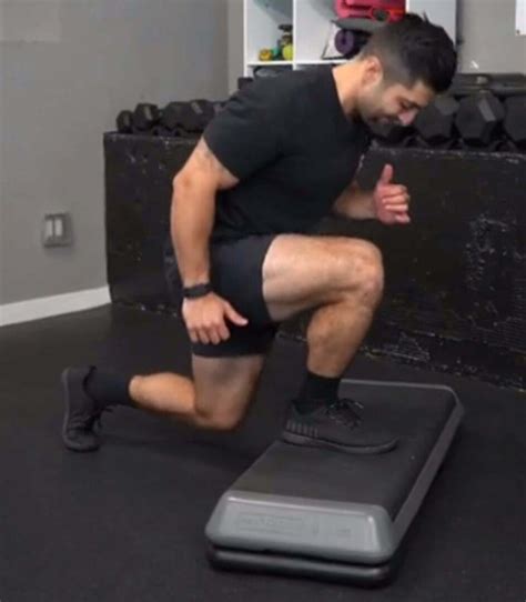 Front Foot Elevated Split Stance Lunge - [𝗣]𝗥𝗲𝗵𝗮𝗯