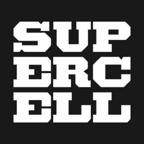 The Supercell Logo (white) - Supercell - Hoodie | TeePublic