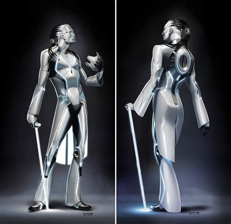 Phil Saunder's Tron Legacy (2010) Concept Art | sci-fi females ...