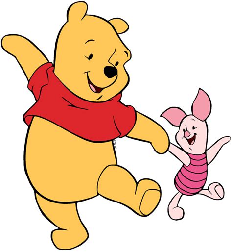 Winnie the Pooh & Piglet Clip Art (PNG Images) | Disney Clip Art Galore