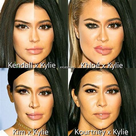 Who does Kylie look the most alike ? #KylieJenner | Pinterest makeup ...