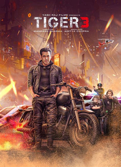 Tiger 3 Poster Design :: Behance