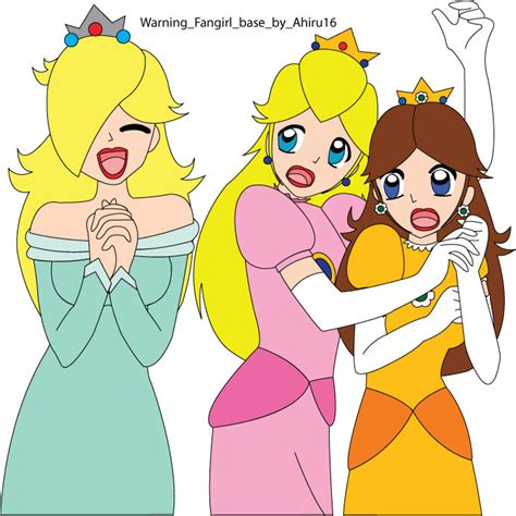 Peach, Daisy, And Rosalina by gotenandpeach on DeviantArt