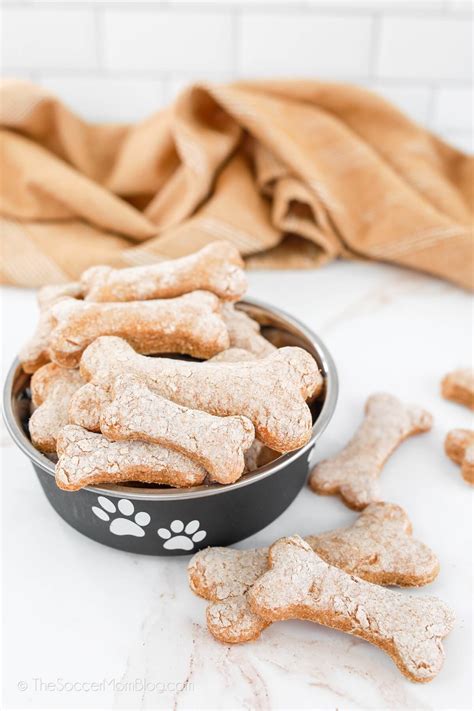 2-Ingredient Homemade Dog Treats - The Soccer Mom Blog