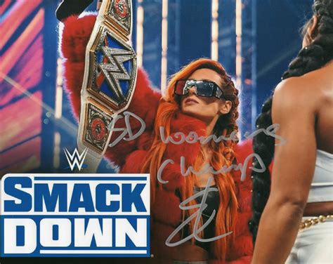 Becky Lynch WWE Signed Photo – RetroWrestling.com