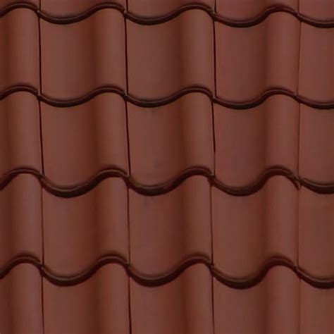 Clay roof tile texture seamless 03463