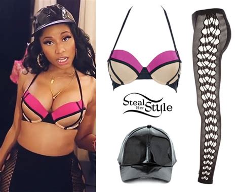 Nicki Minaj: 'Anaconda' Music Video Outfit | Steal Her Style