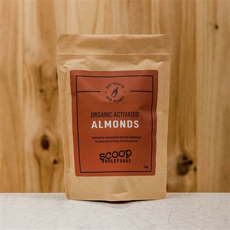 organic activated almonds | Scoop Wholefoods