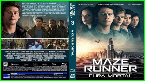 CAPAS DVD-R GRATIS: Maze Runner 3 - A Cura Mortal - Blu Ray