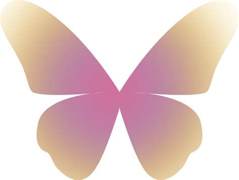 y2k gradient butterfly 24513276 PNG