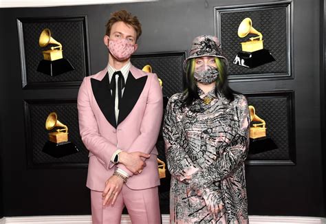 FINNEAS and Billie Eilish at the 2021 Grammy Awards | Grammys 2021 ...