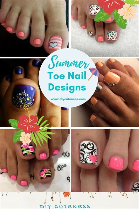 Best Summer Toe Nail Designs - DIY Cuteness