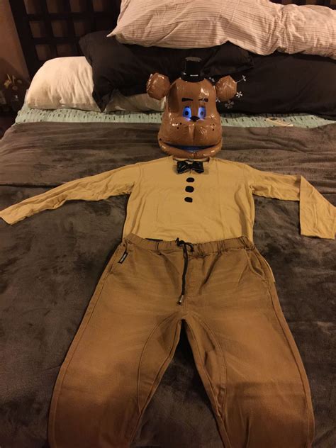 Full freddy fazbear costume | Fnaf costume, Freddy costume, Diy ...