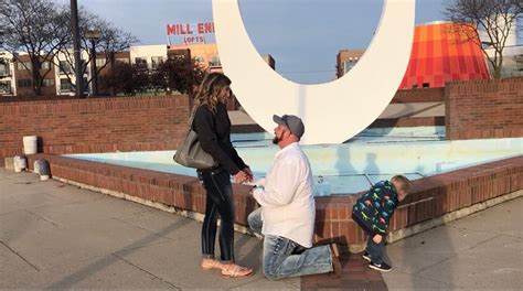 Video of son peeing during Michigan proposal goes viral