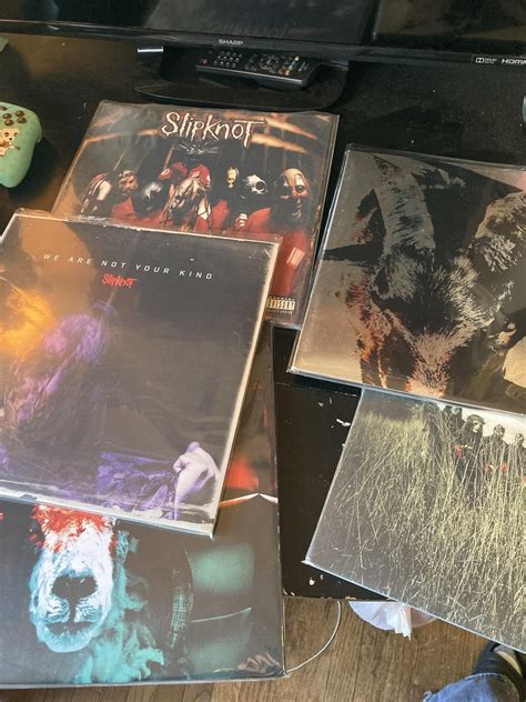 Slipknot collection so far : r/vinyl