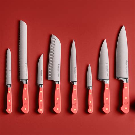 Wusthof Classic Colour Coral Peach Bread Knife 23 cm | Knivesworld.eu