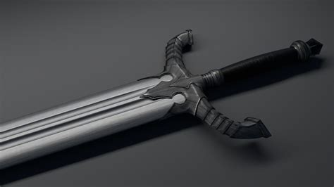 ArtStation - Black Knight sword