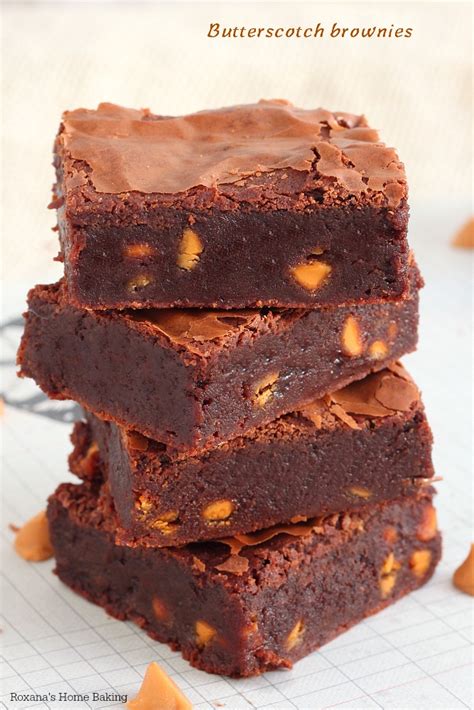 Butterscotch brownies recipe